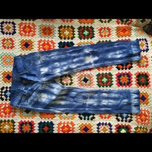 Vintage Japanese Tie Dye Corduroy Jeans